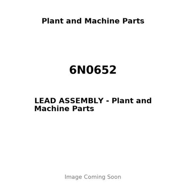 6N0652 - LEAD ASSEMBLY