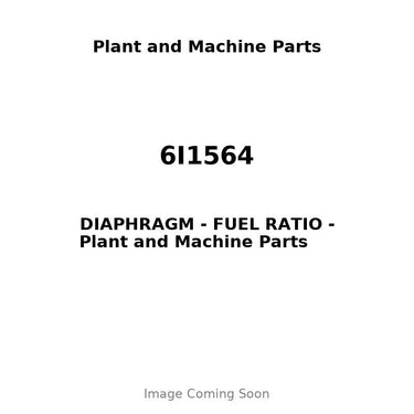 6I1564 - DIAPHRAGM - FUEL RATIO