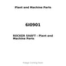 6I0901 - ROCKER SHAFT