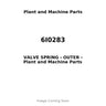 6I0283 - VALVE SPRING - OUTER