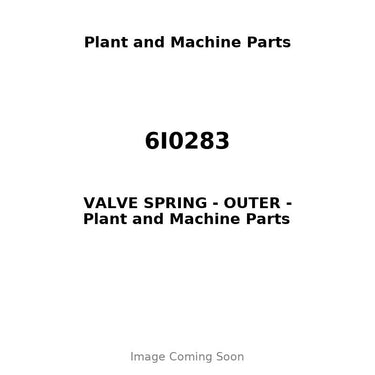6I0283 - VALVE SPRING - OUTER