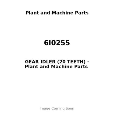 6I0255 - GEAR IDLER (20 TEETH)