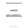 6H2579 - SPIDER & BEARING KIT