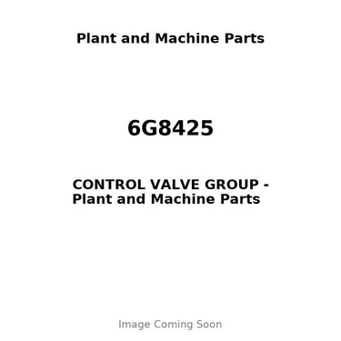 6G8425 - CONTROL VALVE GROUP