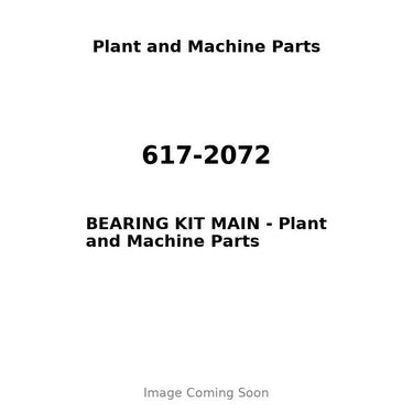 617-2072 - BEARING KIT MAIN