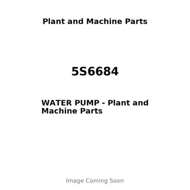 5S6684 - WATER PUMP