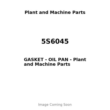 5S6045 - GASKET - OIL PAN