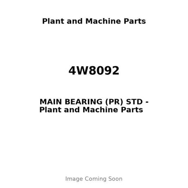 4W8092 - MAIN BEARING (PR) STD