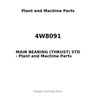 4W8091 - MAIN BEARING (THRUST) STD
