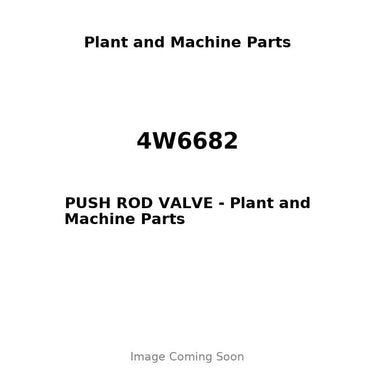 4W6682 - PUSH ROD VALVE