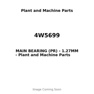 4W5699 - MAIN BEARING (PR) - 1.27MM