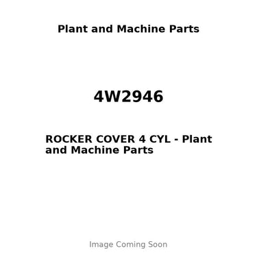 4W2946 - ROCKER COVER 4 CYL