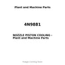 4N9881 - NOZZLE PISTON COOLING