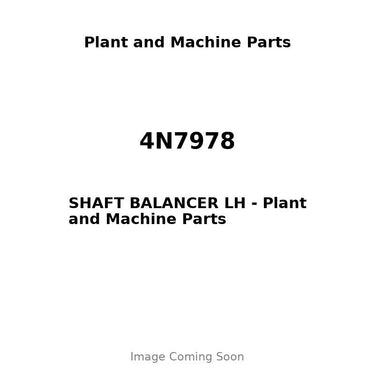 4N7978 - SHAFT BALANCER LH