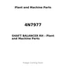 4N7977 - SHAFT BALANCER RH