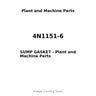 4N1151-6 - SUMP GASKET