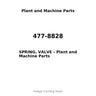 477-8828 - SPRING, VALVE