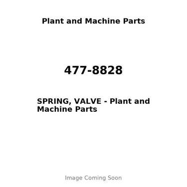 477-8828 - SPRING, VALVE