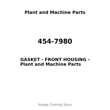 454-7980 - GASKET - FRONT HOUSING