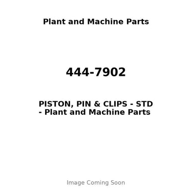 444-7902 - PISTON, PIN & CLIPS - STD