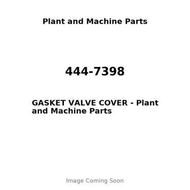 444-7398 - GASKET VALVE COVER
