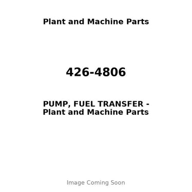 426-4806 - PUMP, FUEL TRANSFER
