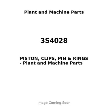 3S4028 - PISTON, CLIPS, PIN & RINGS