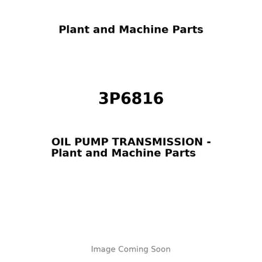 3P6816 - OIL PUMP TRANSMISSION