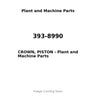 393-8990 - CROWN, PISTON