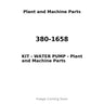380-1658 - KIT - WATER PUMP