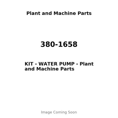 380-1658 - KIT - WATER PUMP