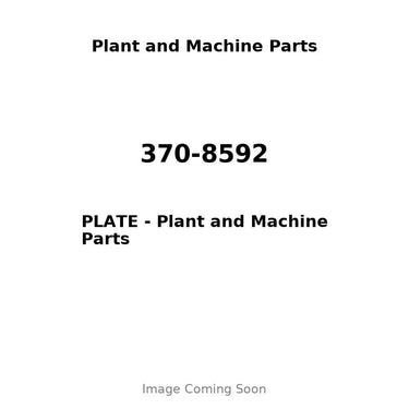 370-8592 - PLATE