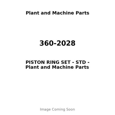 360-2028 - PISTON RING SET - STD