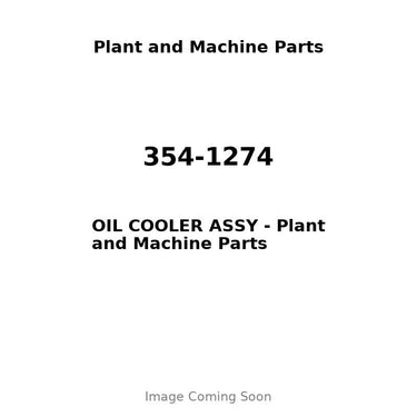 354-1274 - OIL COOLER ASSY