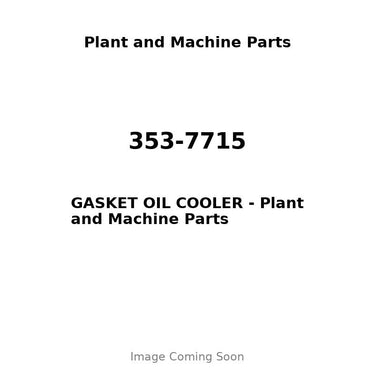 353-7715 - GASKET OIL COOLER