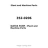 352-0206 - WATER PUMP