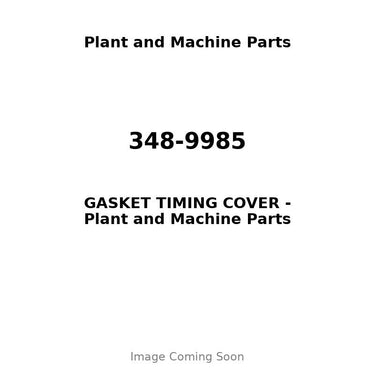 348-9985 - GASKET TIMING COVER