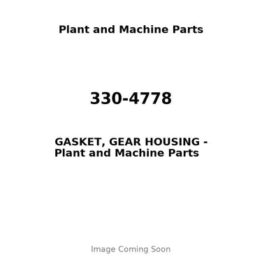 330-4778 - GASKET, GEAR HOUSING