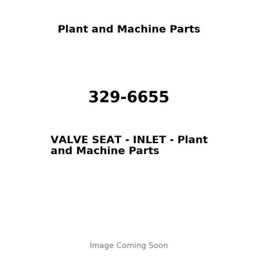 329-6655 - VALVE SEAT - INLET