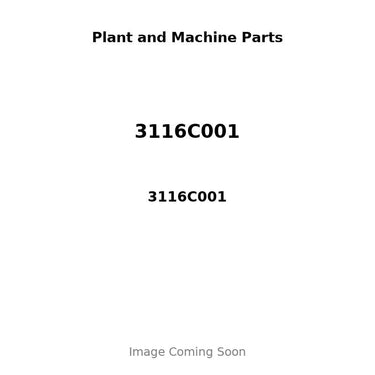 3116C001 - RING GEAR, FLYWHEEL - 134 TEETH