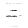 322-7485 - VALVE SPRING CAP