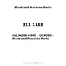311-1158 - CYLINDER HEAD - LOADED