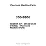 300-9806 - SENSOR GP - SPEED (C/W O-RING)