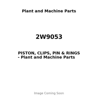 2W9053 - PISTON, CLIPS, PIN & RINGS