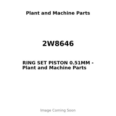 2W8646 - RING SET PISTON 0.51MM