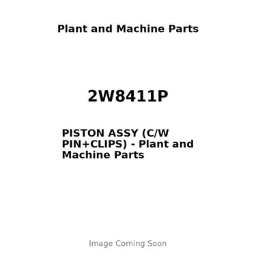 2W8411P - PISTON ASSY (C/W PIN+CLIPS)