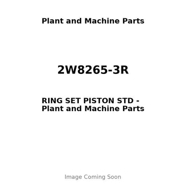 2W8265-3R - RING SET PISTON STD