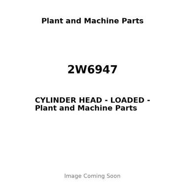 2W6947 - CYLINDER HEAD - LOADED