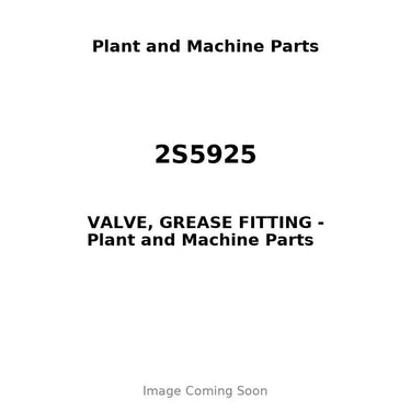 2S5925 - VALVE, GREASE FITTING