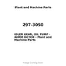 297-3050 - IDLER GEAR, OIL PUMP - 40MM ROTOR